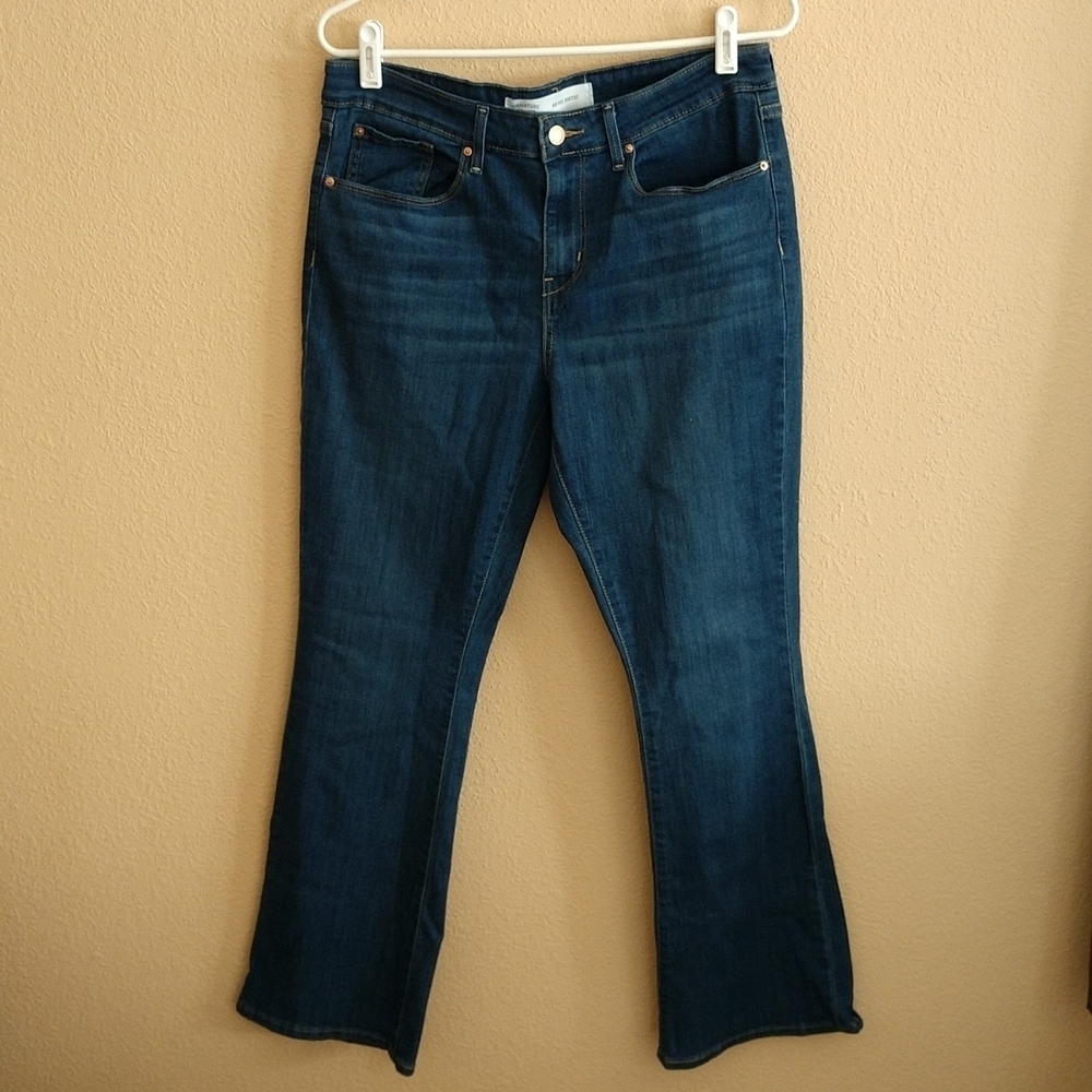 Signature by Levi Strauss Mid Rise Boot Cut Jeans Size 16? - Picture 4 of 8